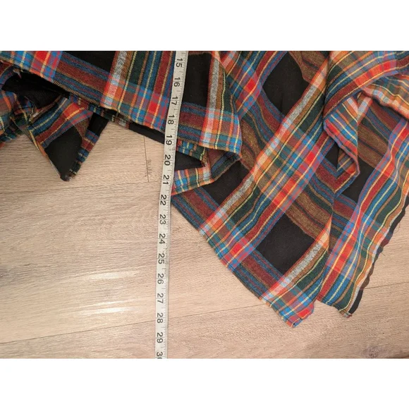 Vivienne Westwood Style (copy) Asymmetrical Plaid Skirt XXL - Picture 8 of 8
